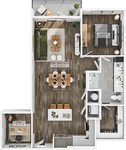 Floor plan A25