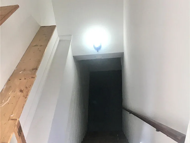 Steps to basement