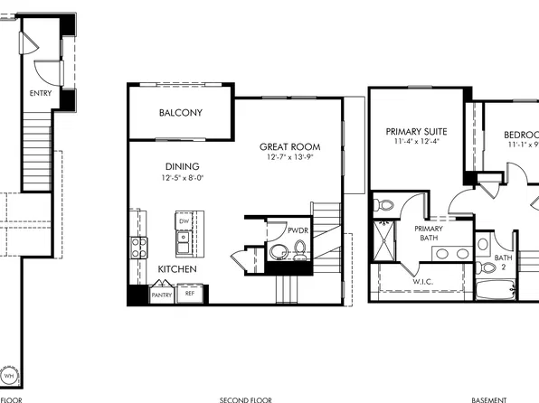 Residence 2 Plan, The Mill