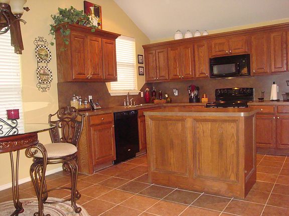 Beautiful kitchen with upgraded appliances that all stay.  Huge pantry.