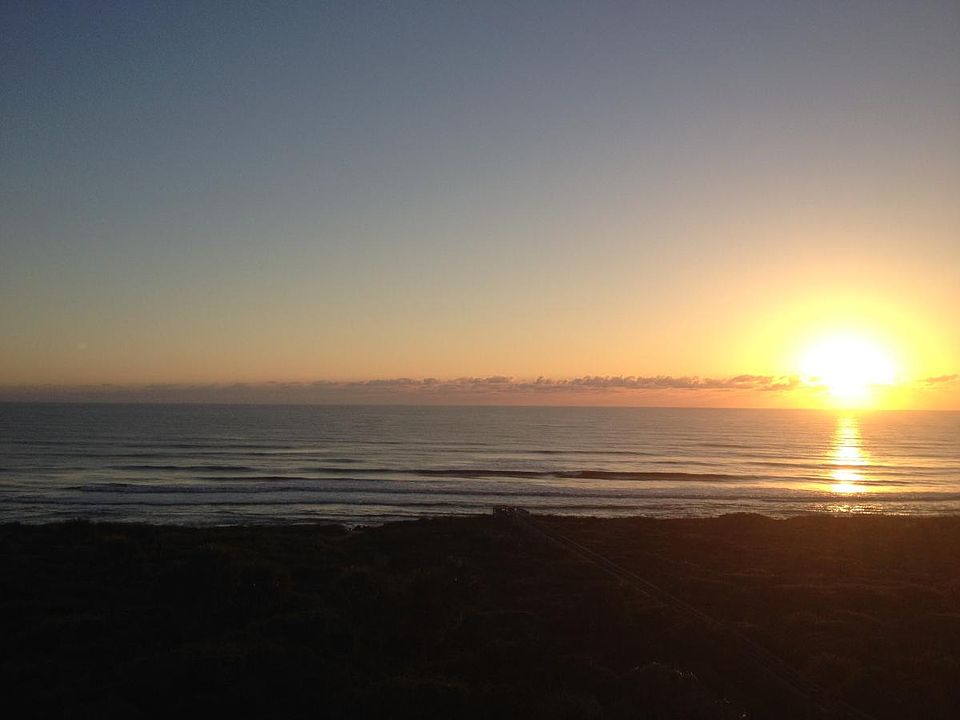 Sunrise from the balcony