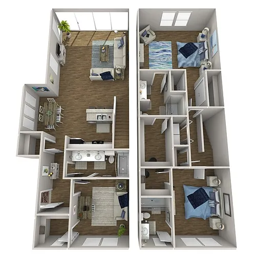 Floor plan Cerulean