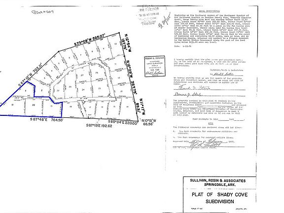Shady Cove Community Plat