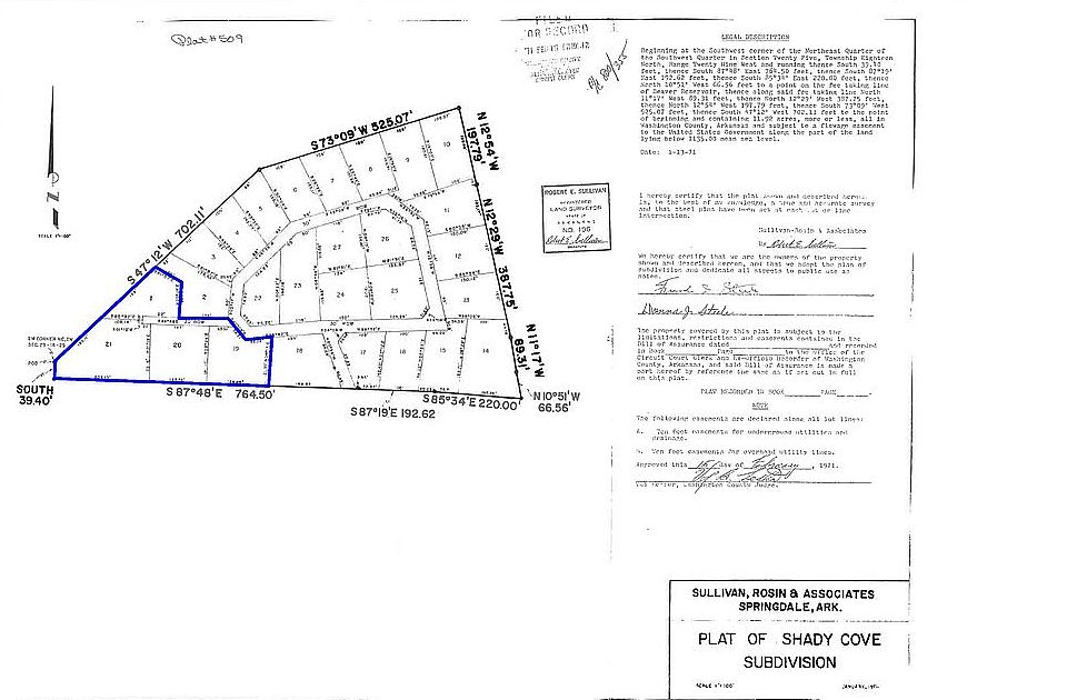 Shady Cove Community Plat