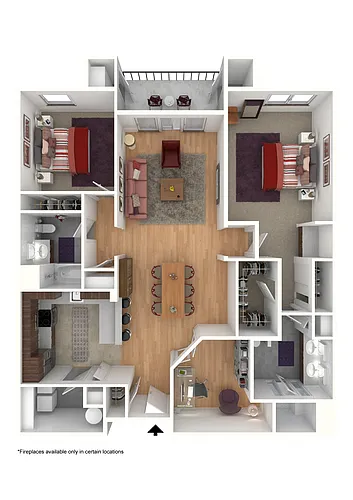 Floor plan Carlton