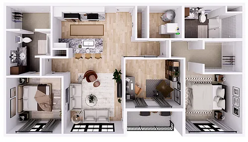 Floor plan Thomas-2D