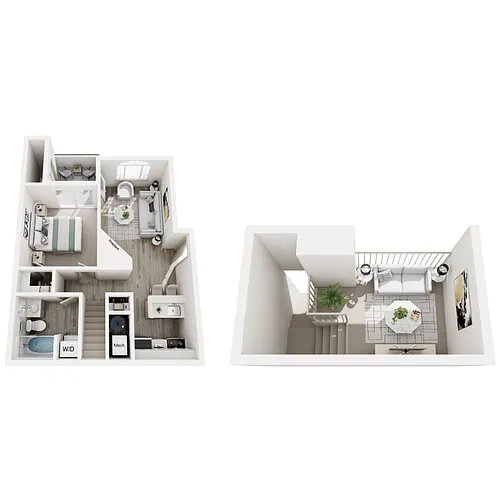 Floor plan B - Modern