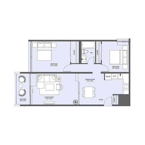 Floor plan Dalhia