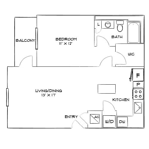 Floor plan Design 1A