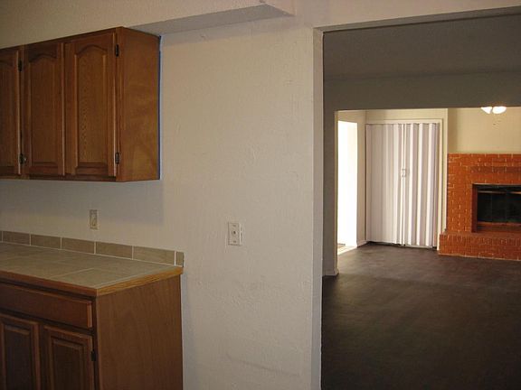 Kitchen and living room