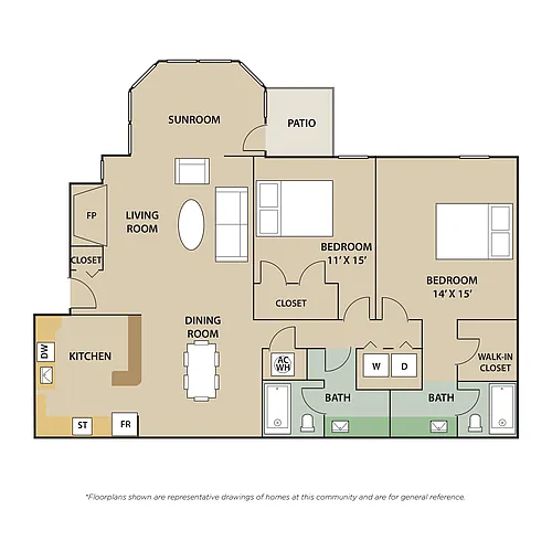 Floor plan Danbury