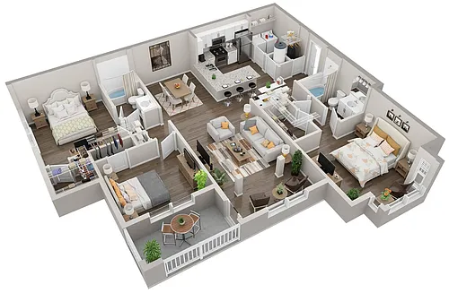 Floor plan C1