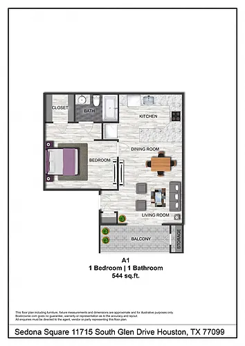 Floor plan A1