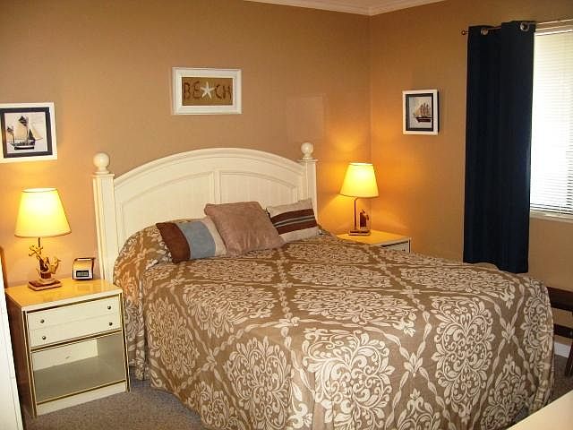 Master bedroom suite