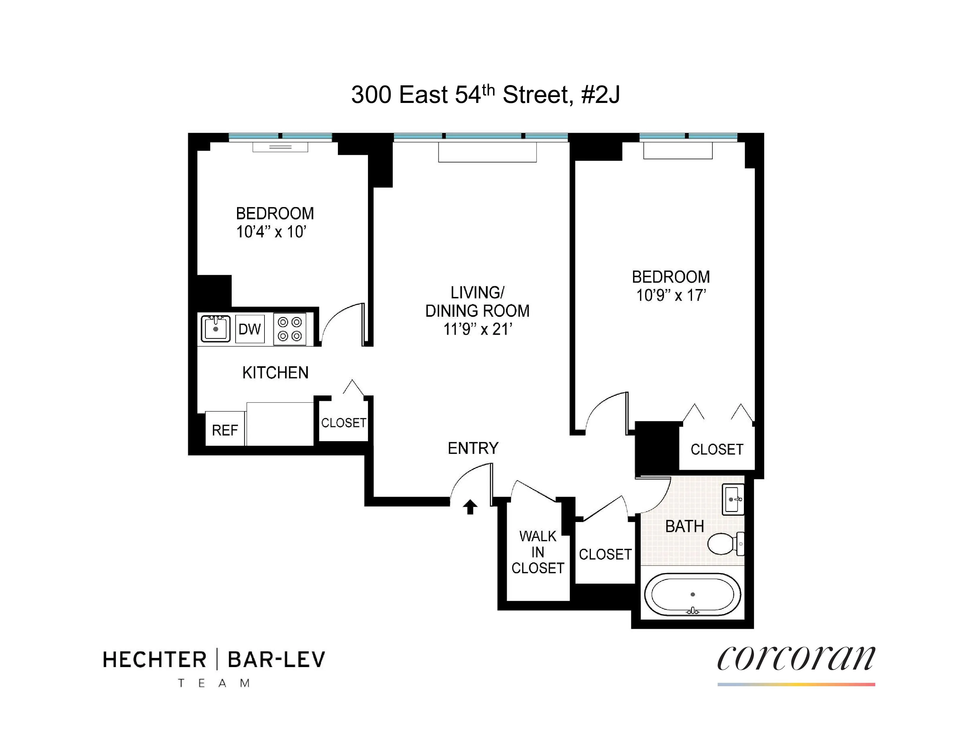 300 East 54th Street #2J in Sutton Place, Manhattan | StreetEasy
