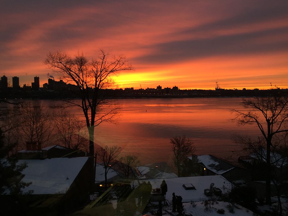 Sunrise from the deck