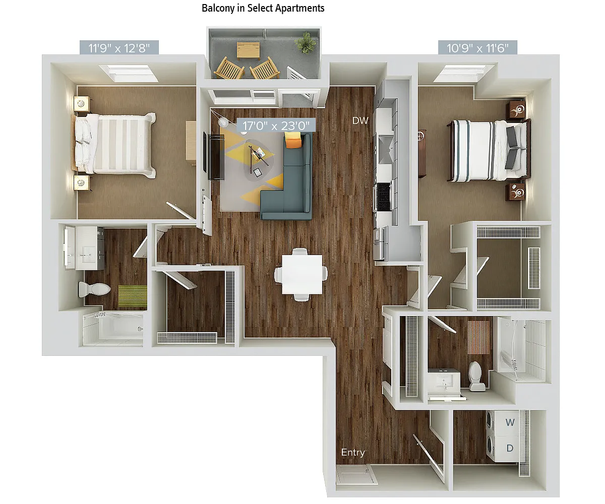 Floor plan B15-1156-1159