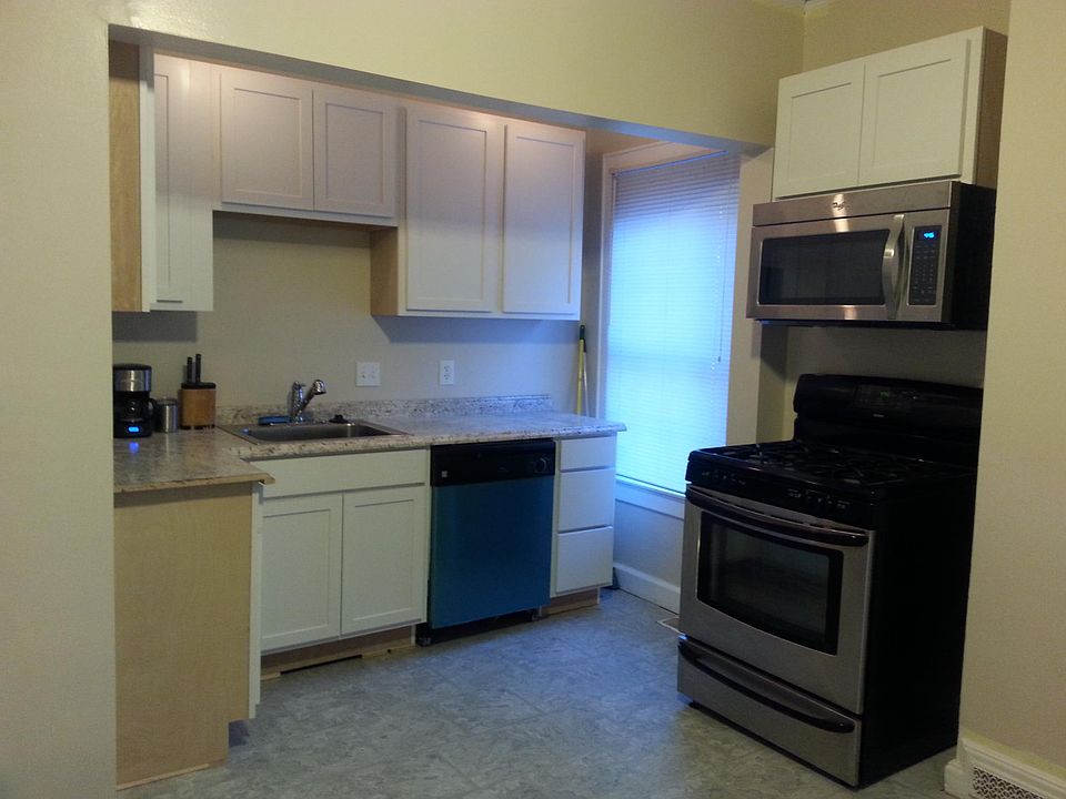 Updated kitchen with stainless steel appliances
