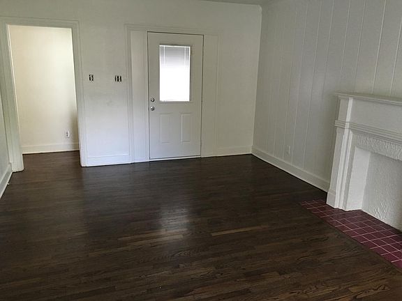 Living Room facing back door.