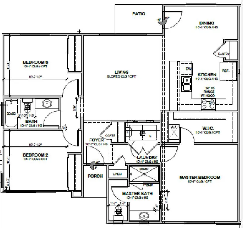 Floor plan Plan 4