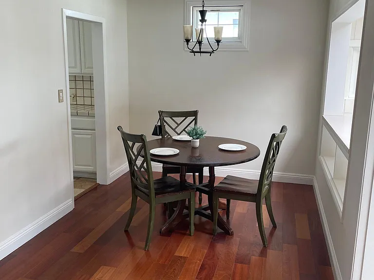 Formal dining area