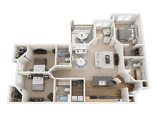 Floor plan Magnolia