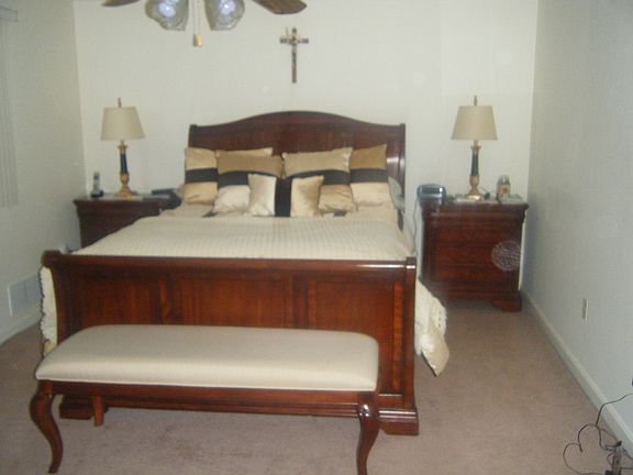 Spacious Master Bedroom with double closet