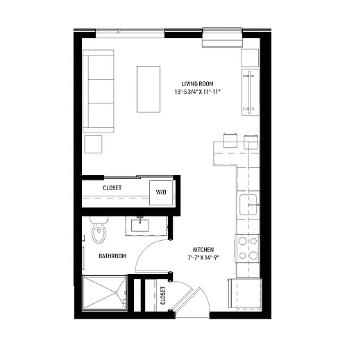 Floor plan Brackett