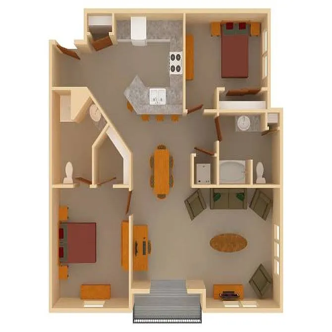 Floor plan B2