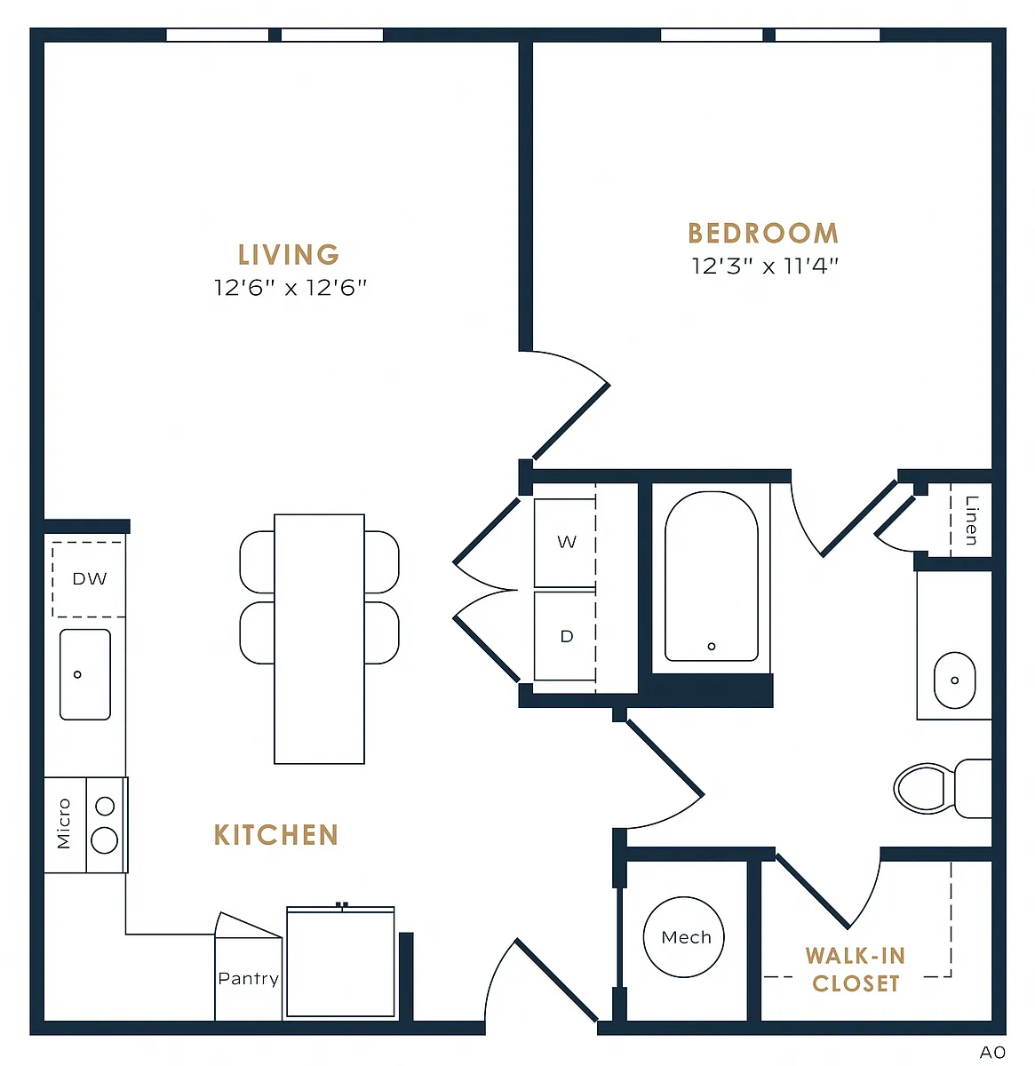 Floor plan A1