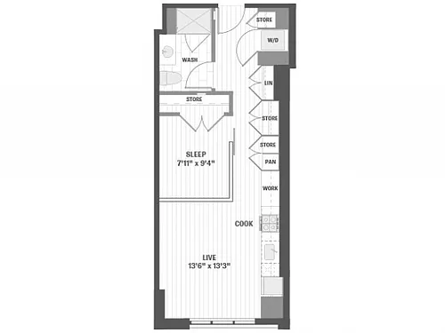 808 N Wells St #317 Photo 1