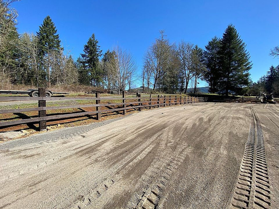 Outdoor arena with sand 