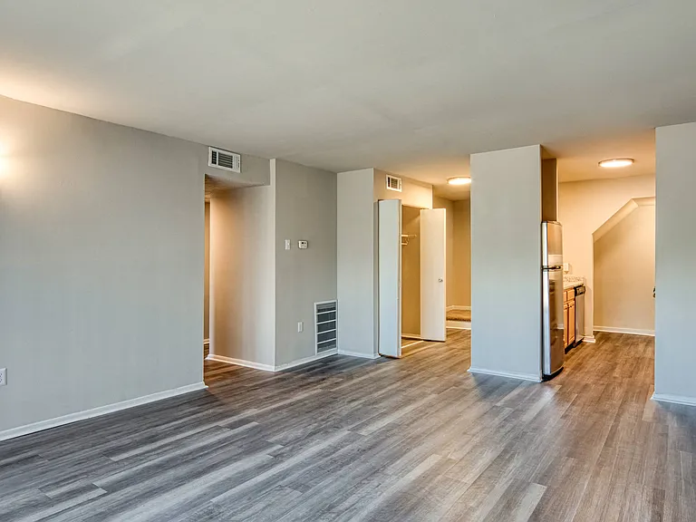 The living area in a Garden Unit