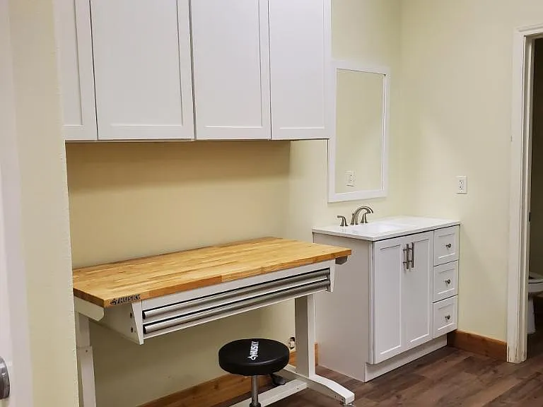 very large bathroom