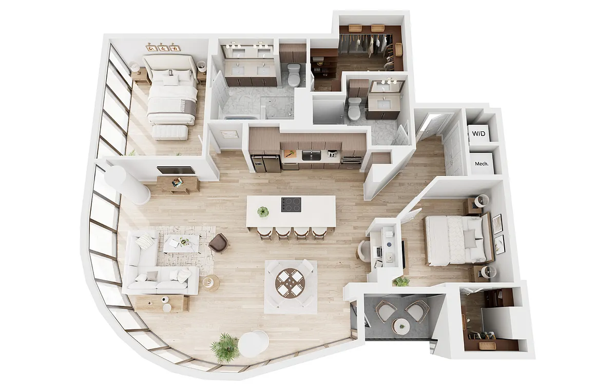 Floor plan B6