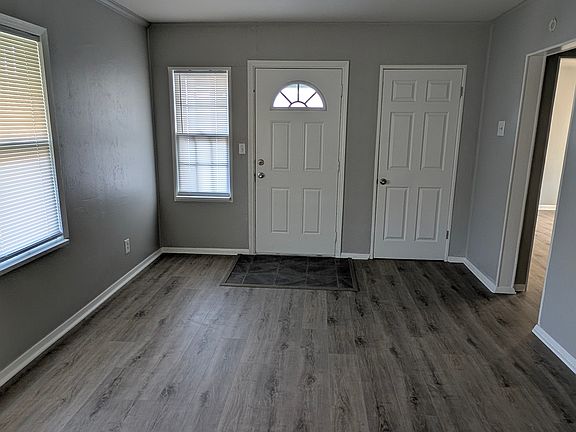 Living room looking at front door