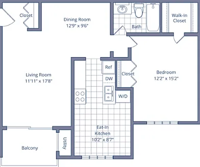 Bel Air - 1b 1b 748sqft A4 Bel Air - 1b 1b 748sqft A4