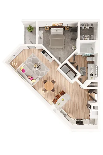 Floor plan A1D