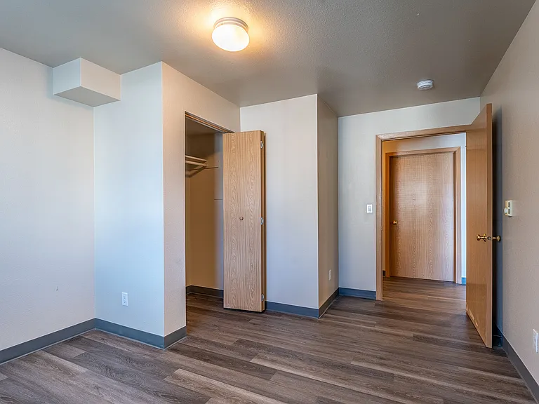 2nd Bedroom Closet & Door - Lower Building