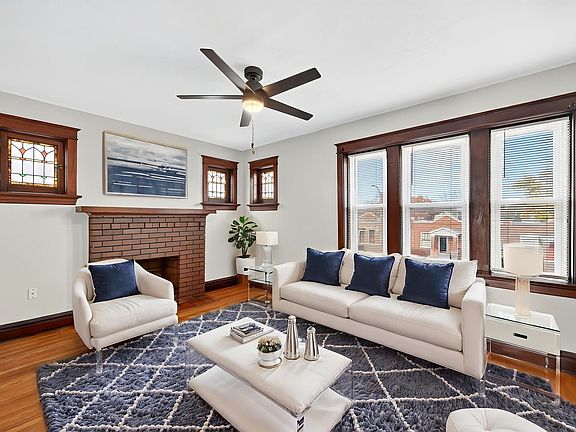 Virtually Staged Living Room