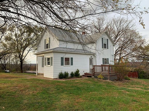 South side of Home with Deck