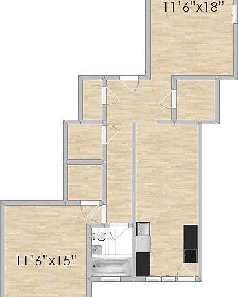 2nd image of 517 S Cuyler Ave APT 2S