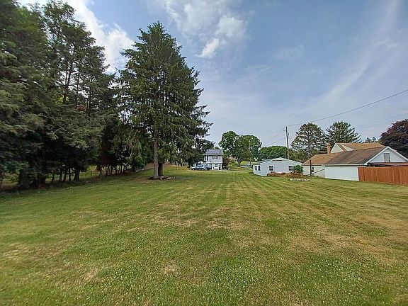 Back yard from property line