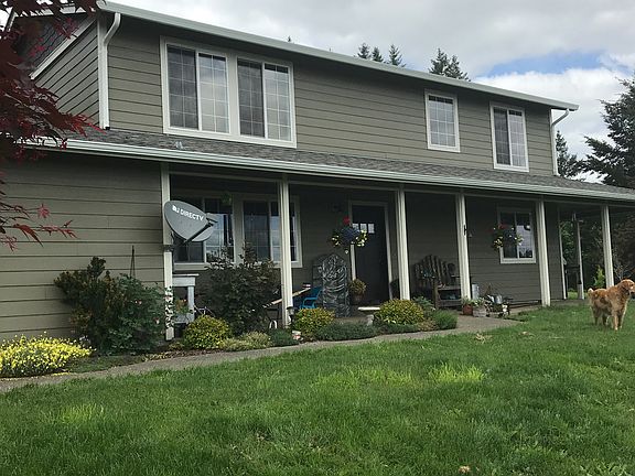 South side of house