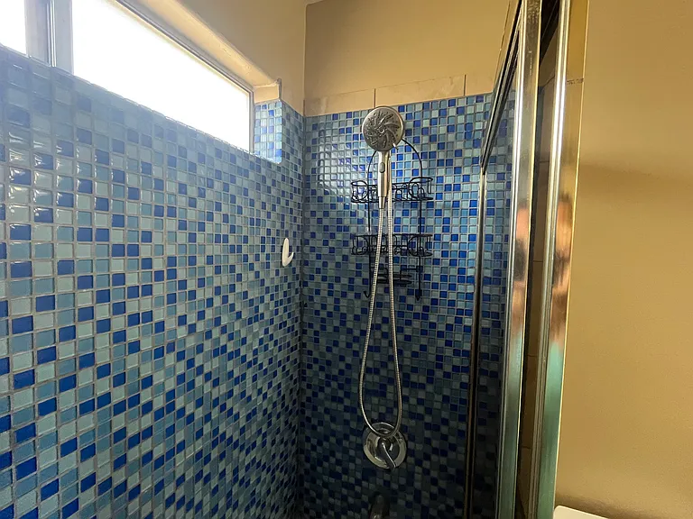 Brand new shower head-Guest Bath room