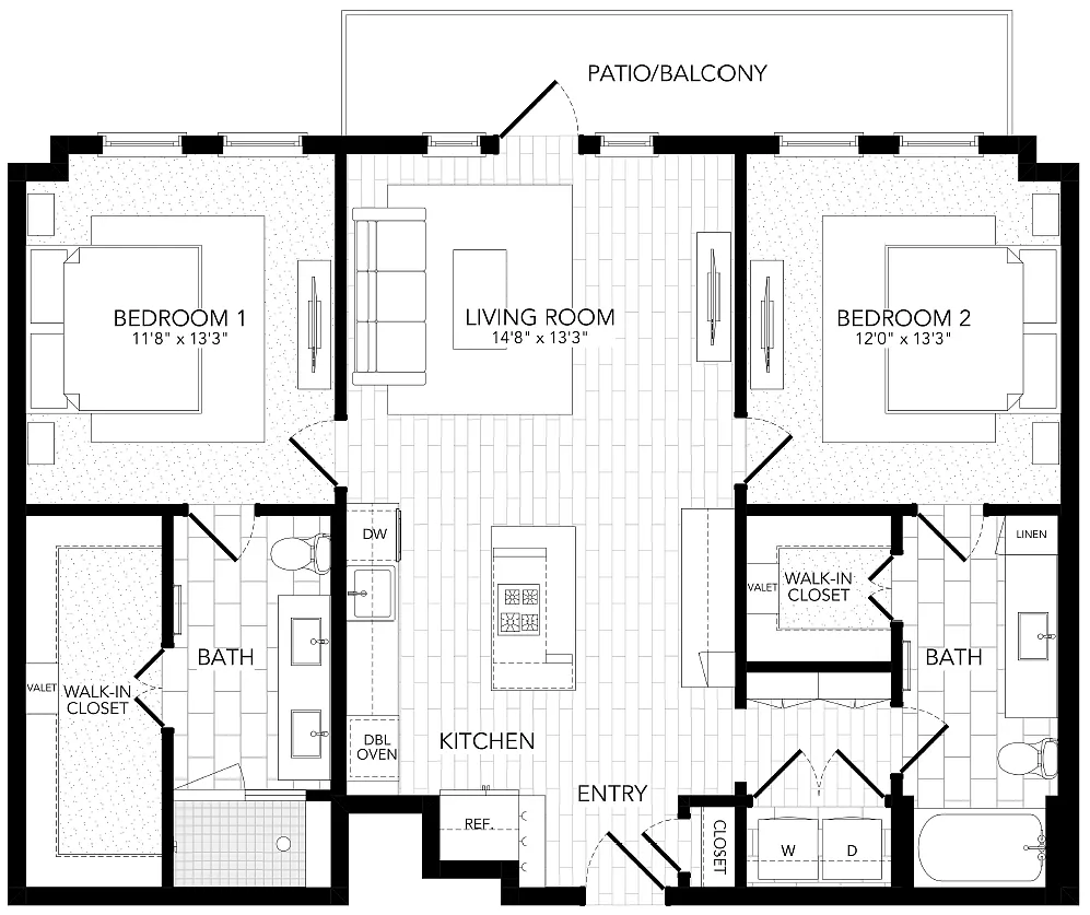 Floor plan B8