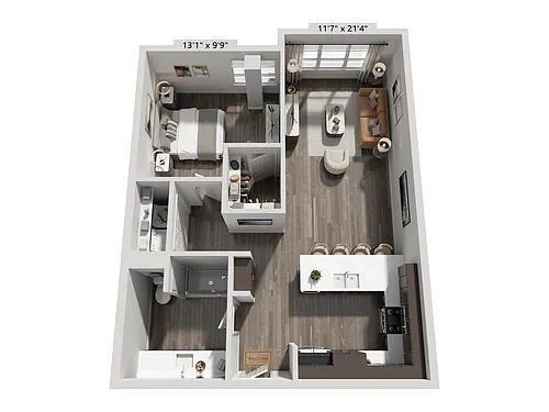 Floor plan B