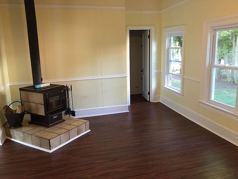 Family room, bathroom door -