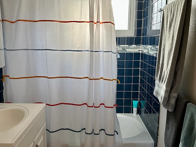 Blue Bathroom