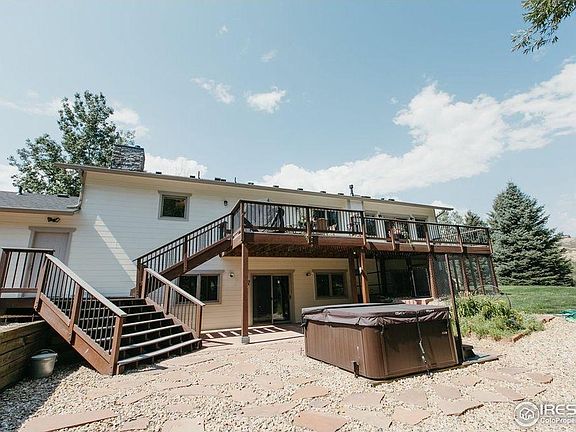 Backyard (hot tub included)